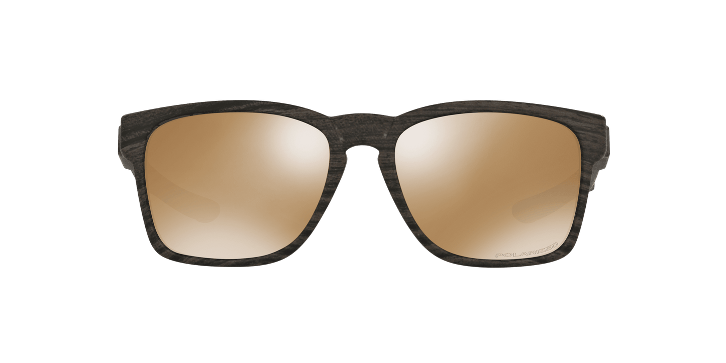 Oakley Gatalyst OO9272-16 - Woodgrain-Tungsten Iridium Polarized by Oakley for Men - 56-17-144 mm Sunglasses