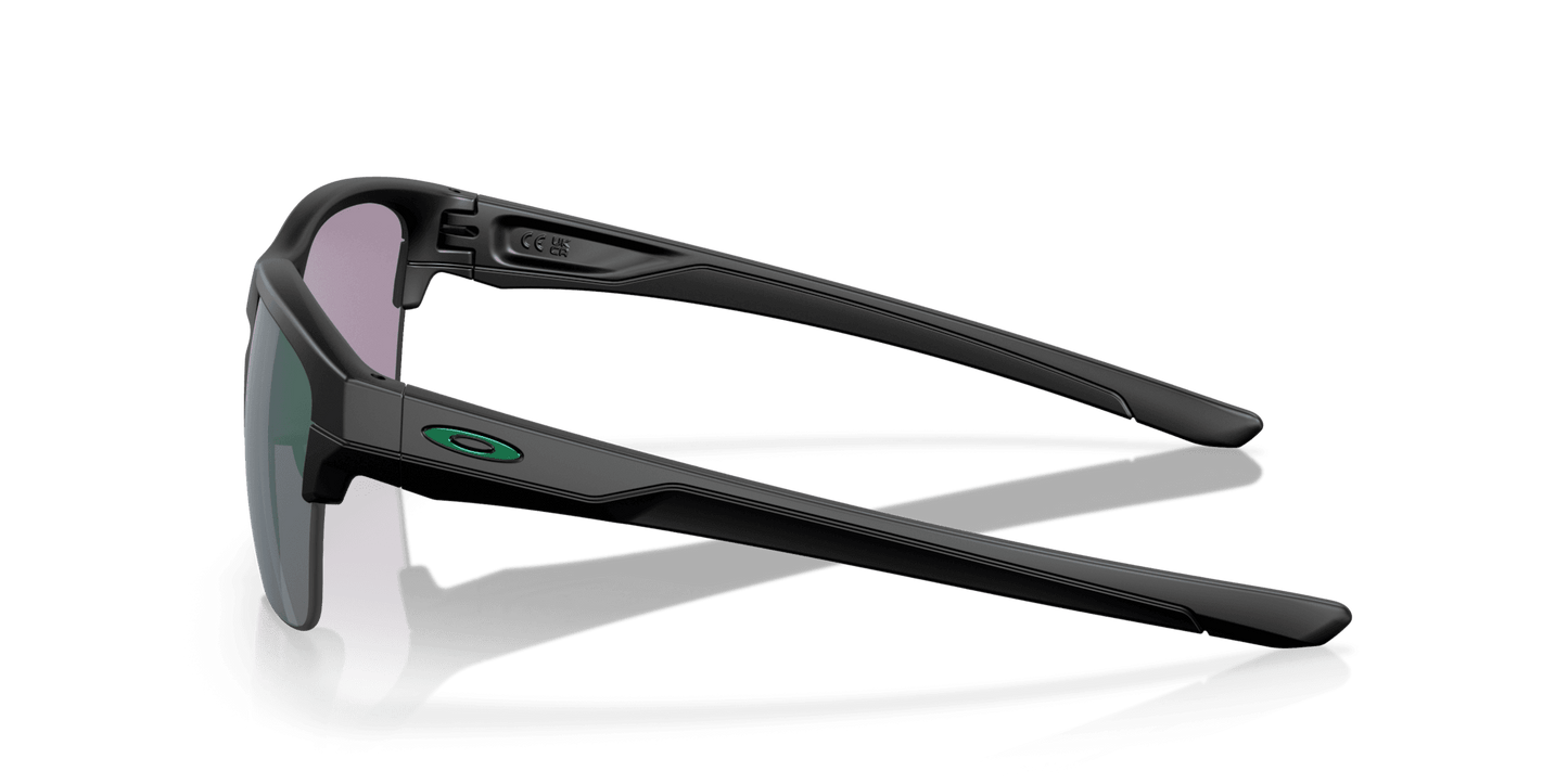 Oakley Thinlink OO9316-09 - Matte Black-Jade Iridium by Oakley for Unisex - 63-11-136 mm Sunglasses