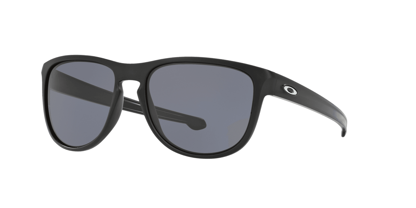Oakley Sliver R 009342-01 - Matte Black-Grey by Oakley for Unisex - 57-17-140 mm Sunglasses