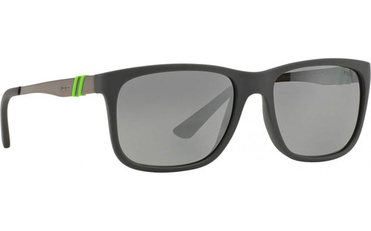 Polo Ralph Lauren PH 4088 5421-6G - Matte Grey-Green by Ralph Lauren for Men - 55-17-145 mm Sunglasses