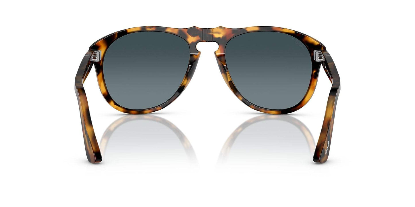 Persol PO649 1052-S3 Madreterra-Blue Faded Polarized by Persol for Unisex - 54-20-140 mm Sunglasses