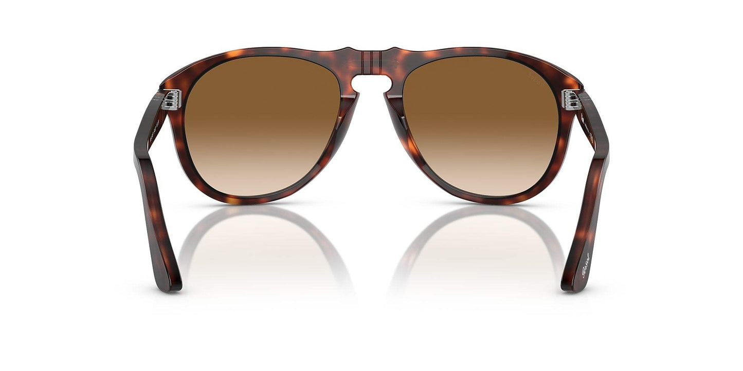 Persol PO649 24-51 - Havana-Brown Faded by Persol for Unisex - 56-20-145 mm Sunglasses
