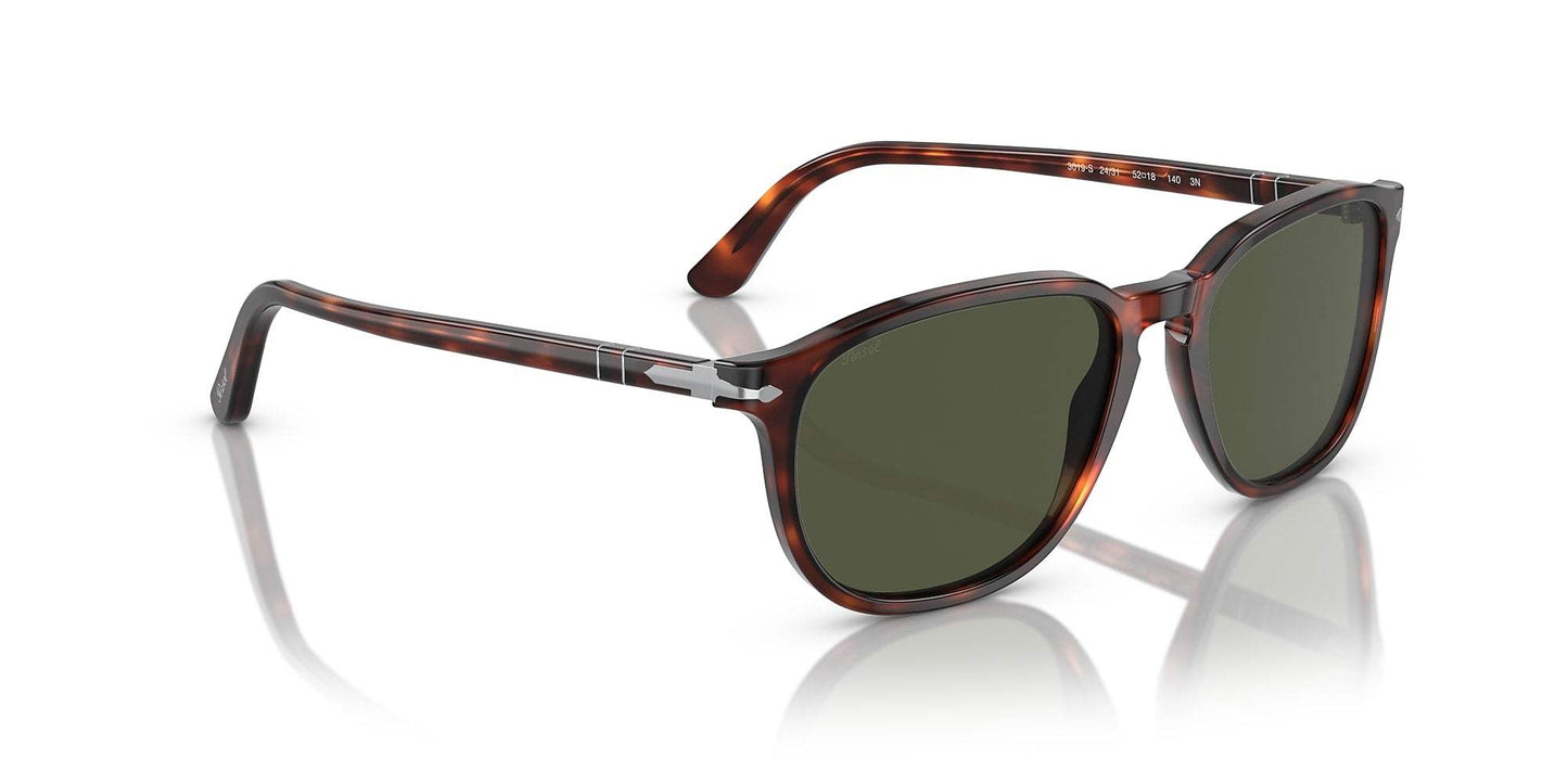 Persol PO3019S 24-31 - Havana-Crystal Green by Persol for Unisex - 55-18-145 mm Sunglasses