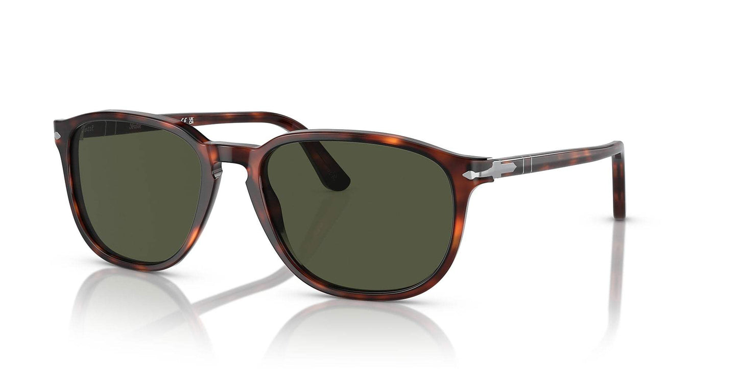 Persol PO3019S 24-31 - Havana-Crystal Green by Persol for Unisex - 55-18-145 mm Sunglasses