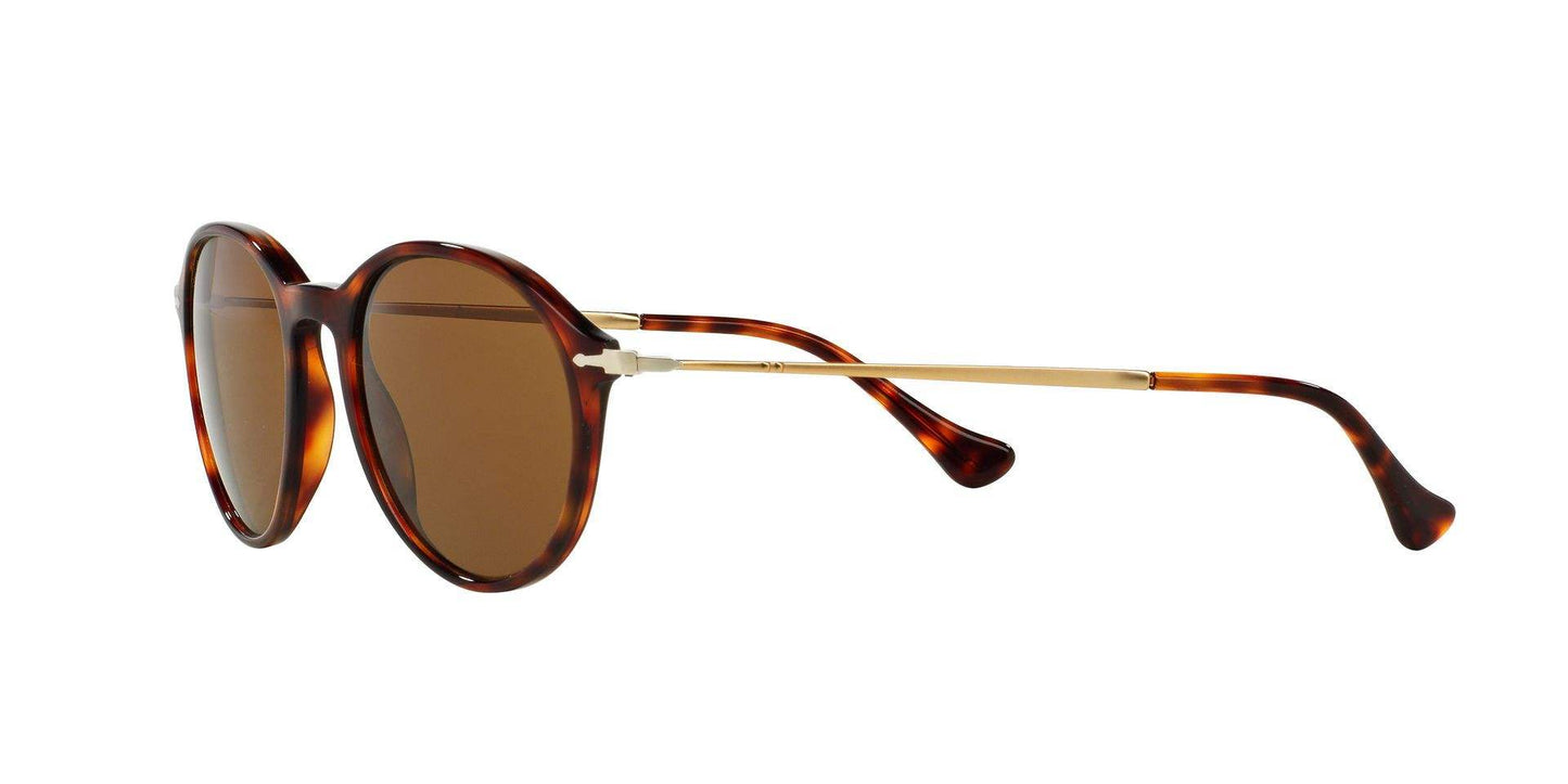 Persol PO3125S 24-57 Reflex Edition - Havana-Brown Polarized by Persol for Unisex - 49-19-140 mm Sunglasses