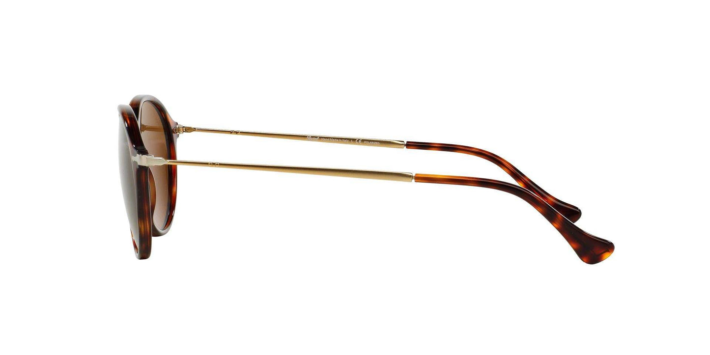Persol PO3125S 24-57- Havana-Brown Polarized by Persol for Men - 51-19-140 mm Sunglasses