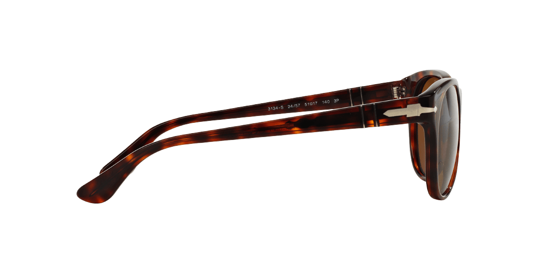 Persol PO3134S 24-57 - Havana-Brown Polarized by Persol for Unisex - 54-17-145 mm Sunglasses