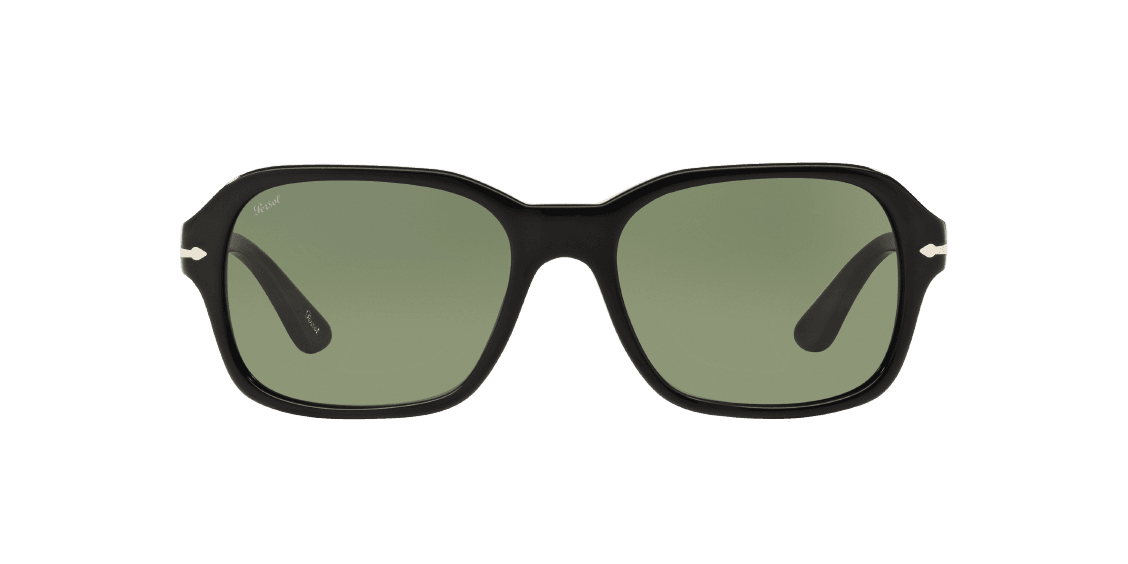 Persol PO3136S 95-31 - Black-Green by Persol for Unisex - 57-18-140 mm Sunglasses
