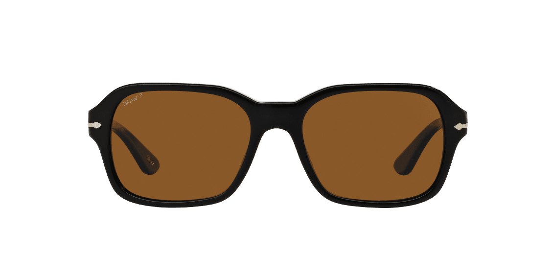 Persol PO3136S 95-57 - Black-Brown Polarized by Persol for Unisex - 57-18-140 mm Sunglasses