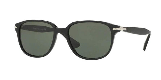 Persol PO3149S 95-58 - Black-Green Polarized by Persol for Men - 52-18-145 mm Sunglasses