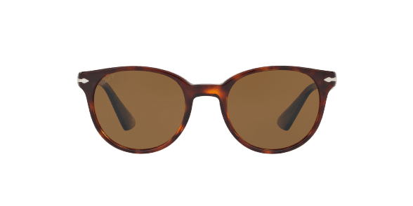 Persol PO3151S 24-57 - Havana-Brown Polarized by Persol for Men - 49-20-145 mm Sunglasses