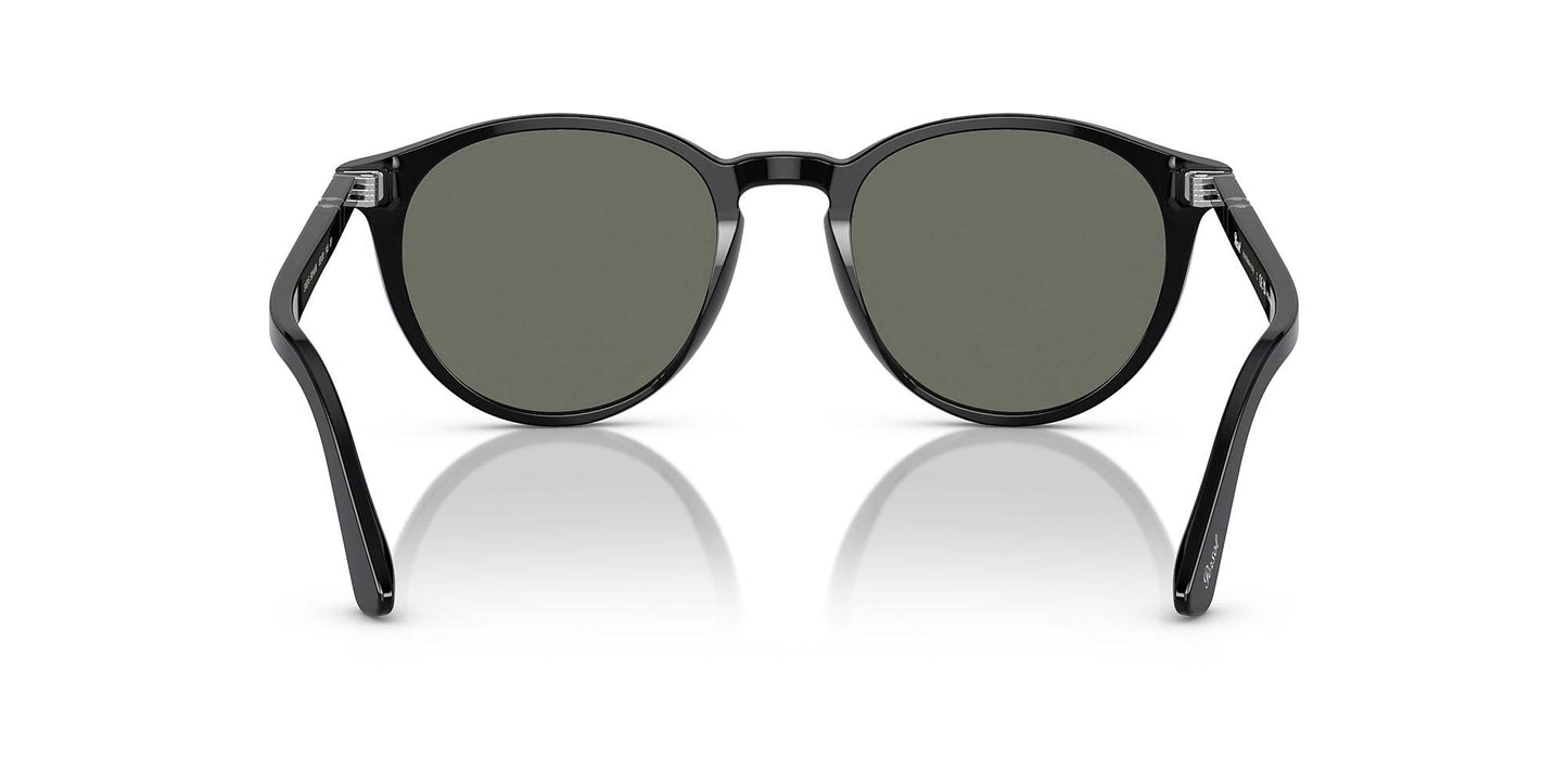 Persol PO3152S 9014-31 - Black-Grey Green by Persol for Men - 52-20-145 mm Sunglasses