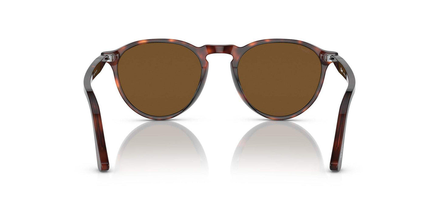 Persol PO3053S 9015-M2 - Havana-Brown Polarized by Persol for Men - 54-19-145 mm Sunglasses