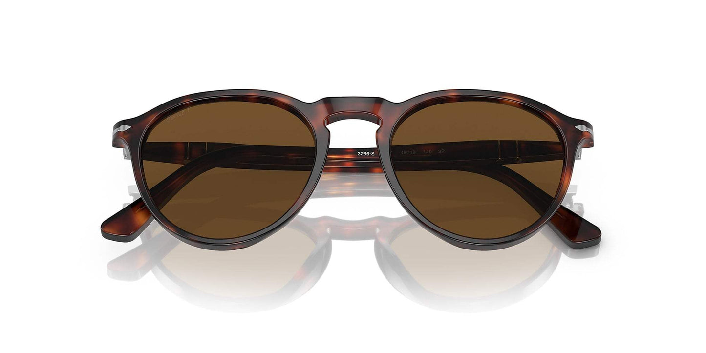 Persol PO3053S 9015-M2 - Havana-Brown Polarized by Persol for Men - 54-19-145 mm Sunglasses