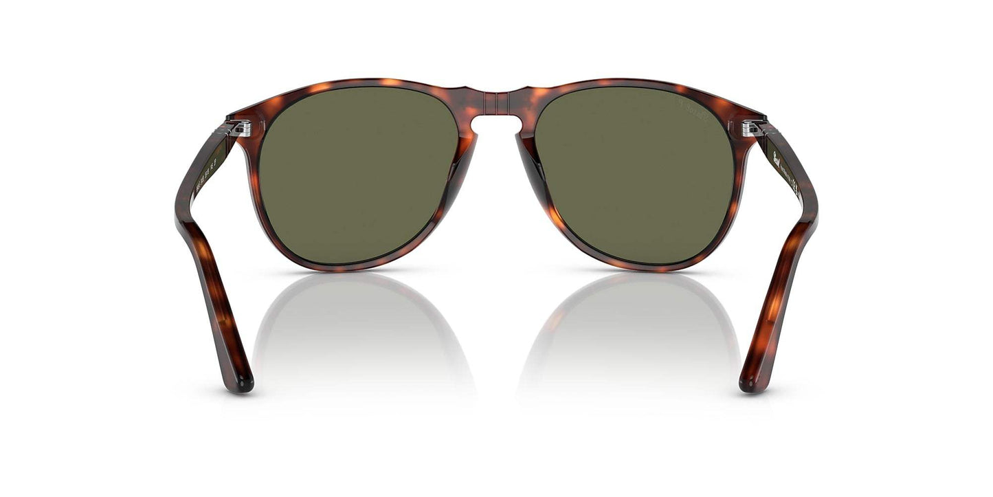 Persol PO9649S 24-57 - Havana-Brown Polarized by Persol for Men - 52-18-145 mm Sunglasses