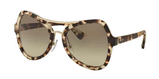Prada SPR 18S UAO-4K1 - Spotted Opal Brown-Green Gradient by Prada for Women - 55-20-135 mm Sunglasses