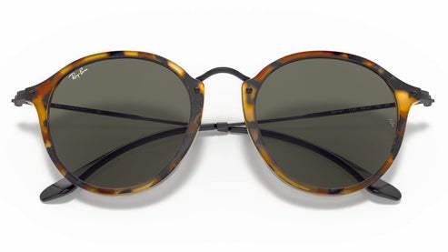 Ray Ban RB 2447 1157 - Spotted Black Havana-Green by Ray Ban for Unisex - 52-21-145 mm Sunglasses