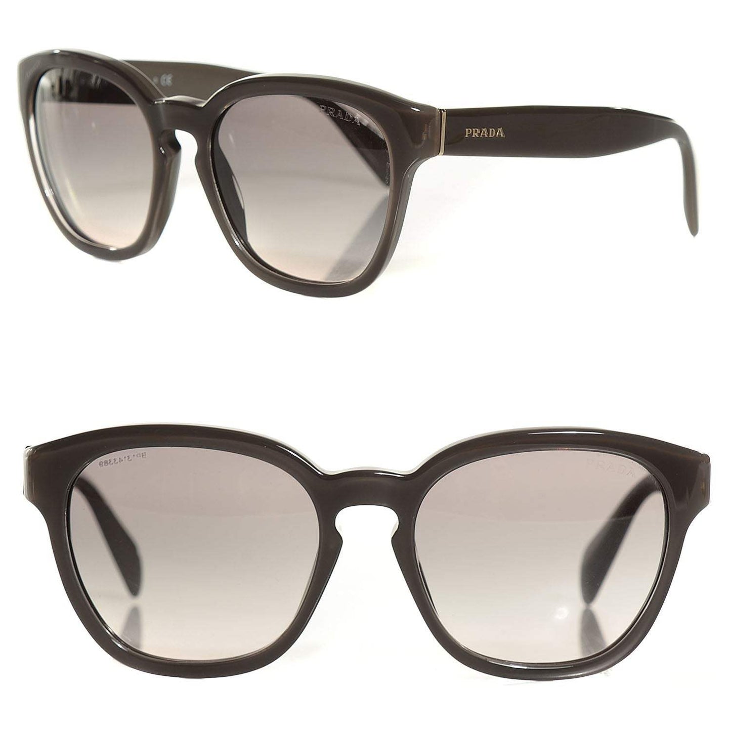 Prada SPR 17R 1AB-0A7 - Black-Grey Gradient by Prada for Women - 53-18-140 mm Sunglasses