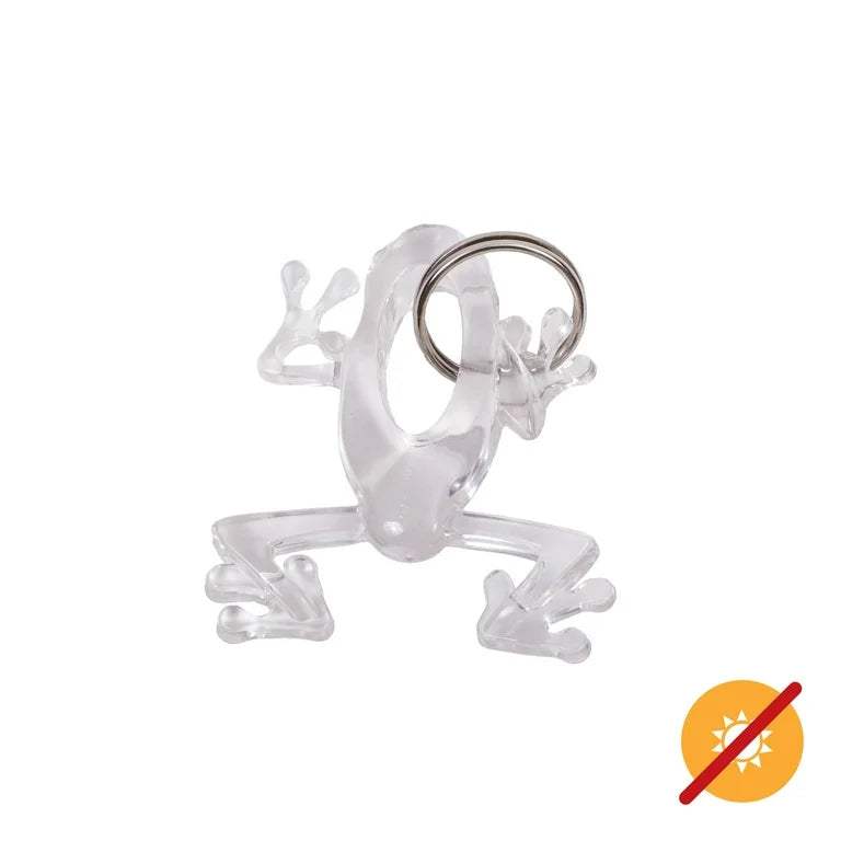 Color-Changing Key Chain - Frog Orange by DelSol for Unisex - 1 Pc Keychain