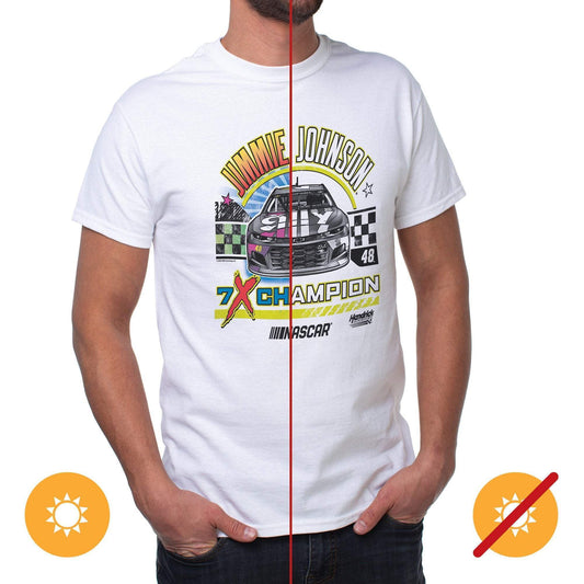 NASCAR Mens Classic Crew Tee - Kevin Harvick - 1 White by DelSol for Men - 1 Pc T-Shirt (L)
