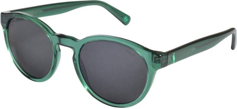Polo Ralph Lauren PH 4110 5036-71 - Shiny Transparent Bottle Green-Bottle Green by Ralph Lauren for Men - 50-21-145 mm Sunglasses