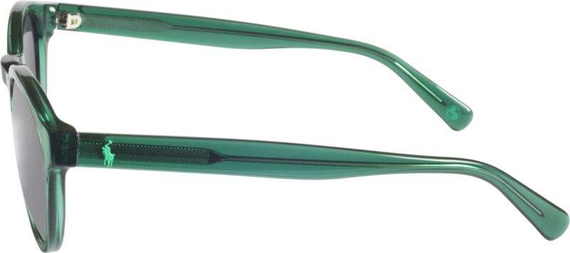 Polo Ralph Lauren PH 4110 5036-71 - Shiny Transparent Bottle Green-Bottle Green by Ralph Lauren for Men - 50-21-145 mm Sunglasses