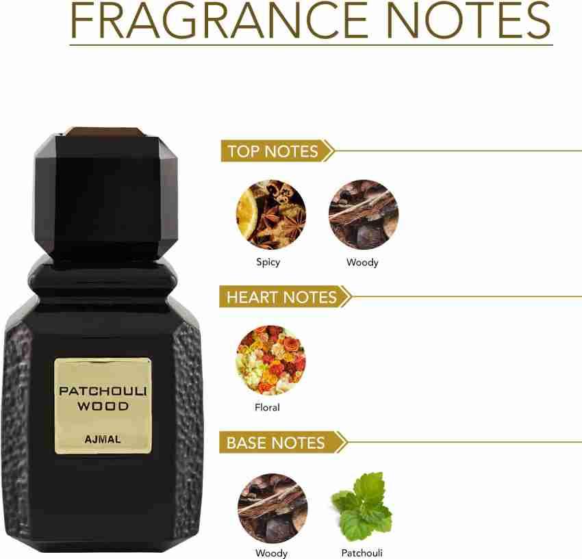 Patchouli Wood by Ajmal for Unisex - 3.4 oz EDP Spray