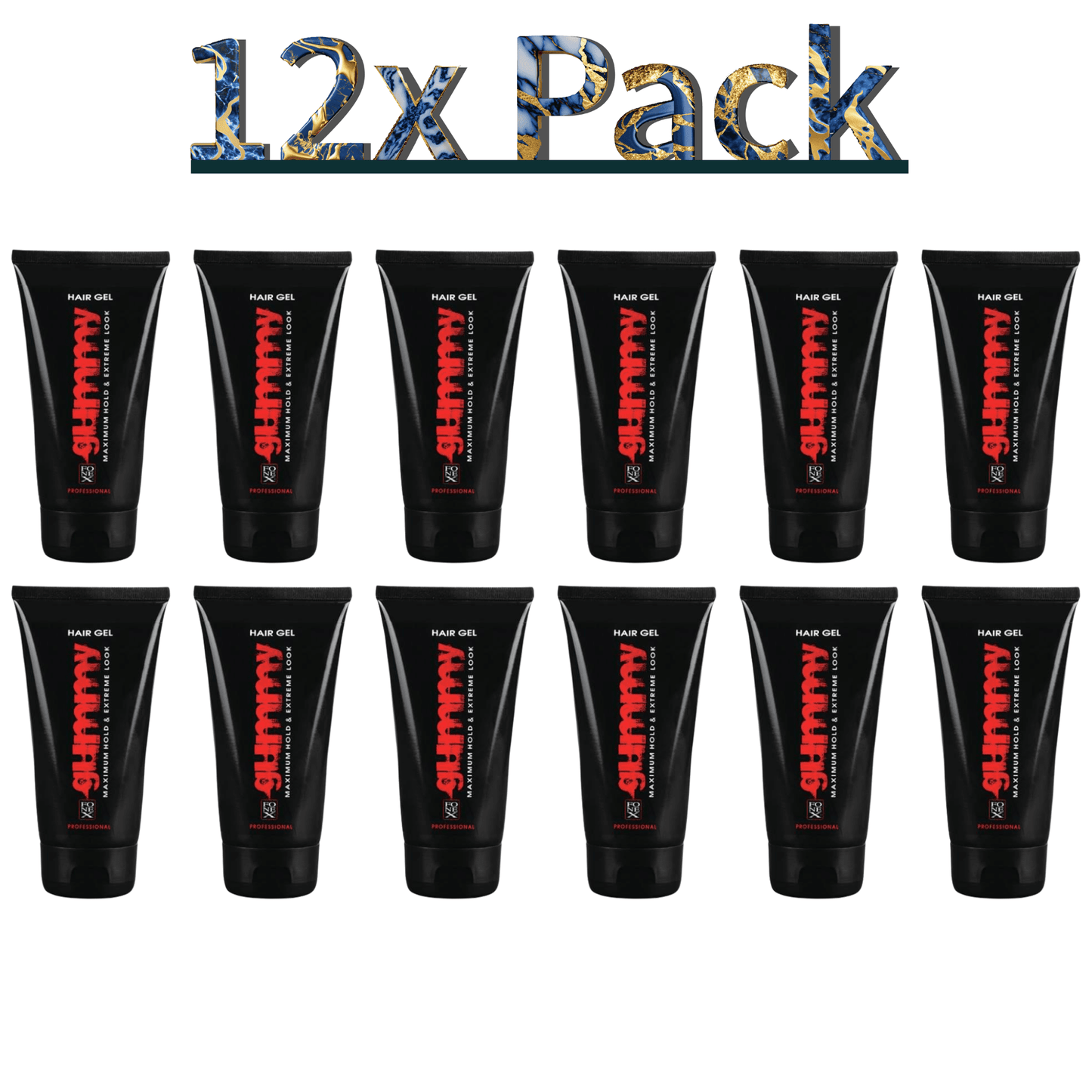 Gummy Hair Gel Tube Gummy Multipack