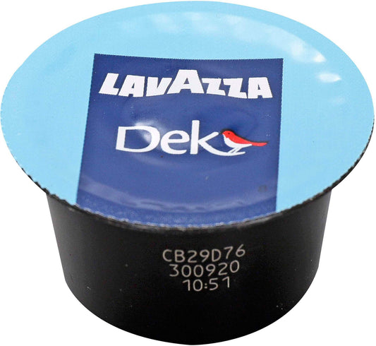 Blue Dek Roast Ground Coffee Pods by Lavazza - 100 Pods Coffee