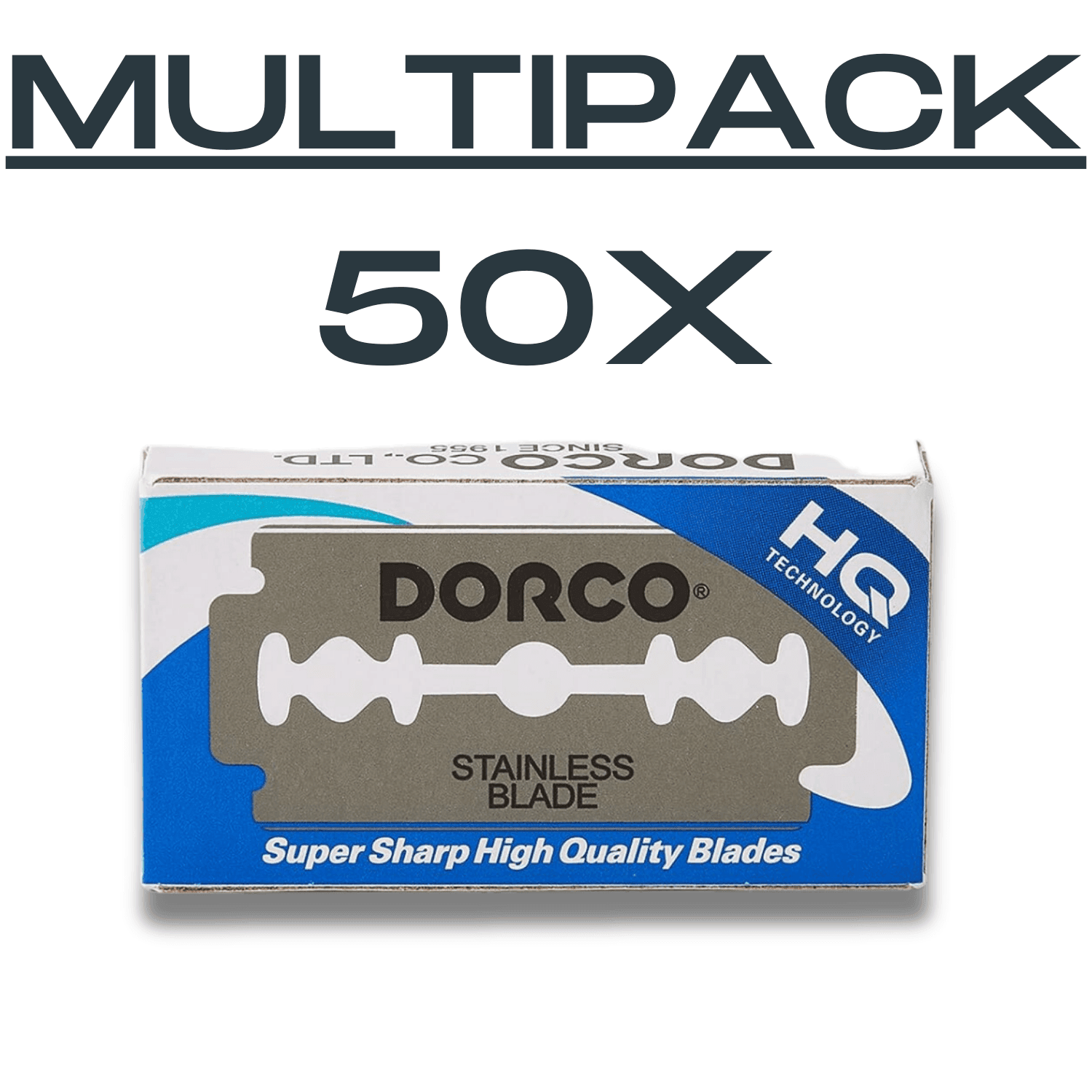 Dorco ST300 Double Edge Razor Blade 100ct Blue - BarberSets