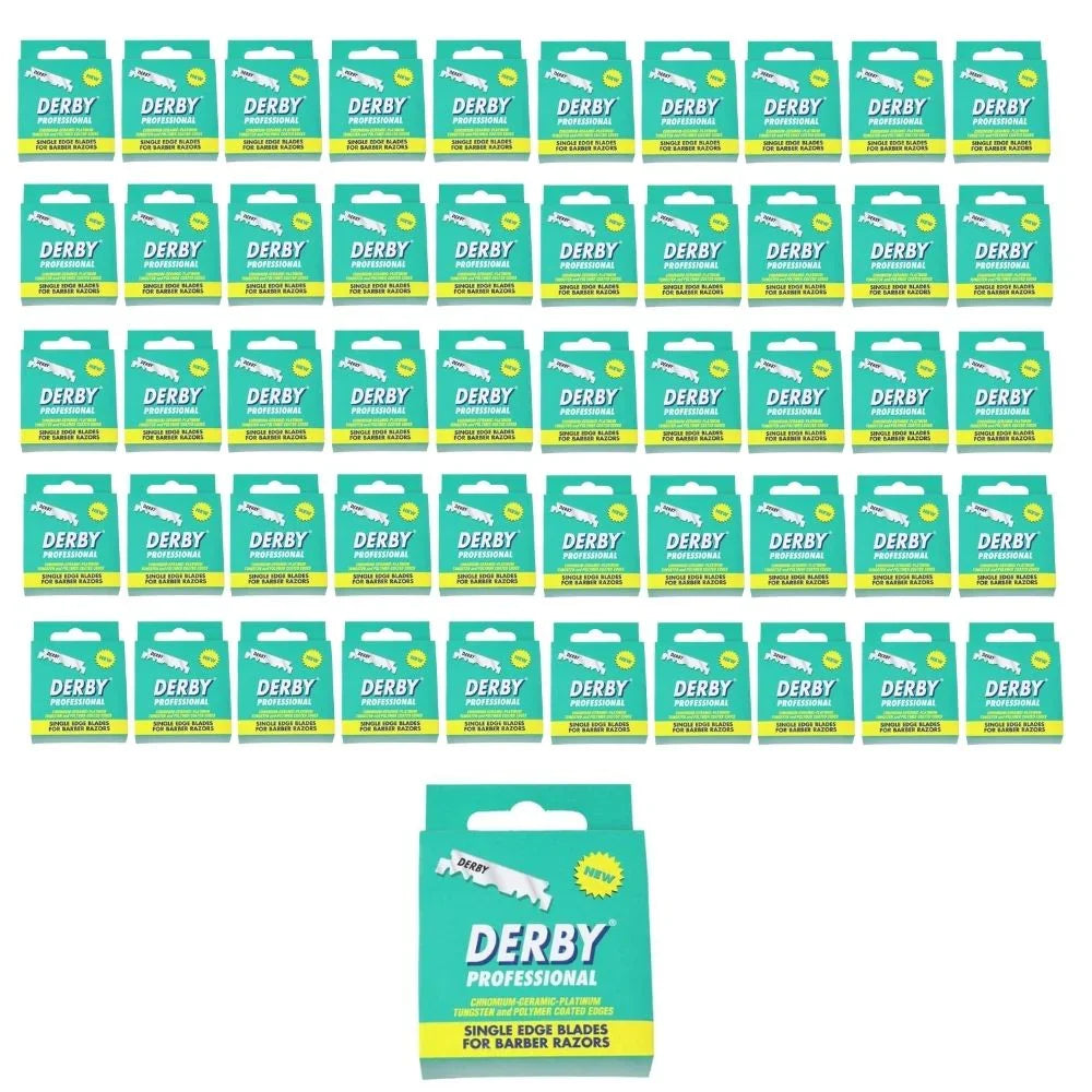 Derby Professional Single Edge Razor Blades Hanging - Multipack | Free Shipping