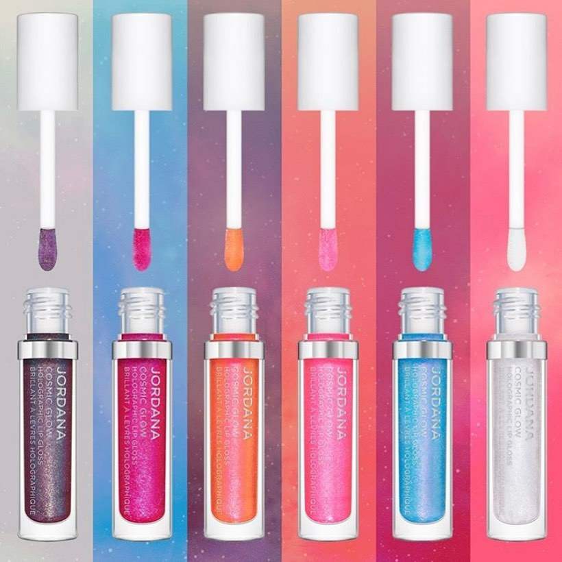 JORDANA Cosmic Glow Holographic Lip Gloss
