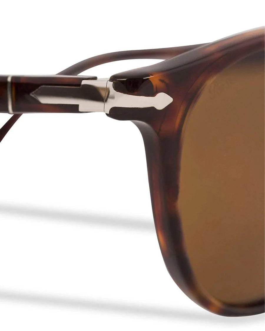 Persol PO3114S 24-57 - Havana-Brown Polarized by Persol for Men - 53-19-145 mm Sunglasses