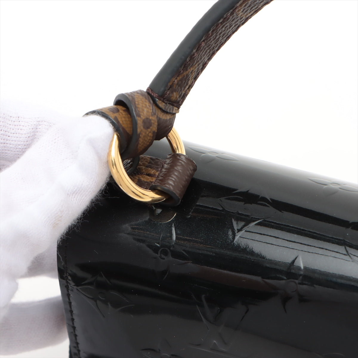 Louis Vuitton Monogram Vernis Spring Street PM Black