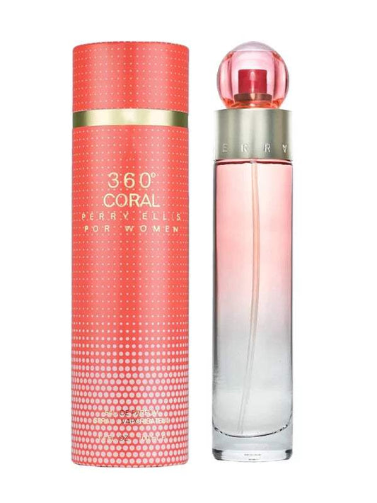 360 Coral by Perry Ellis for Women - 3.4 oz EDP Spray (Tester)
