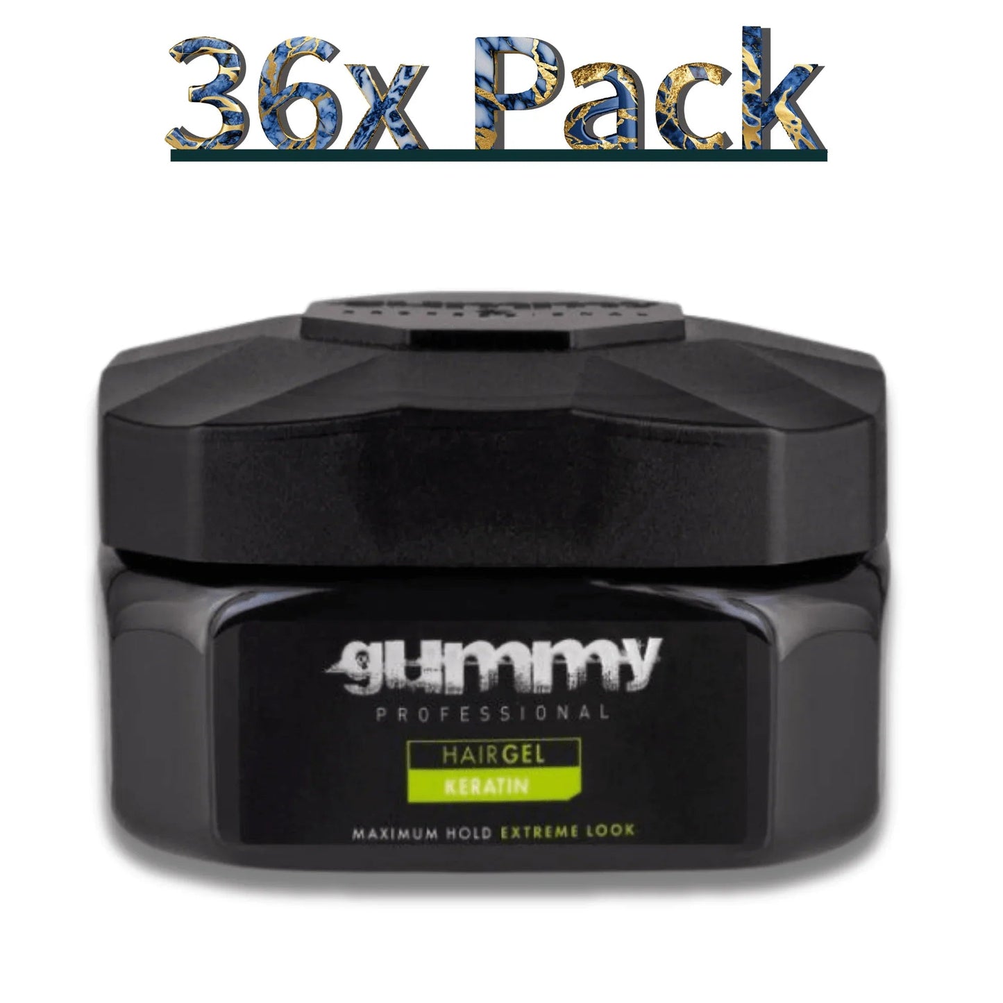 Gummy Hair Gel 222ml / 7.5 oz Keratin Multipack