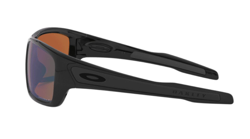 Oakley OO9263-13 Turbine - Polished Black-Prizm Shallow H20 Polarized by Oakley for Men - 65-17-132 mm Sunglasses