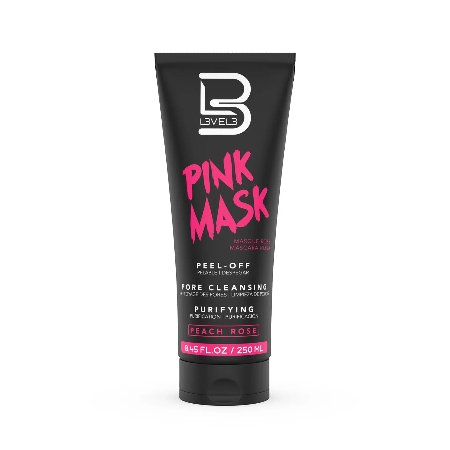 L3VEL3 Pink Facial Mask 8.45 oz