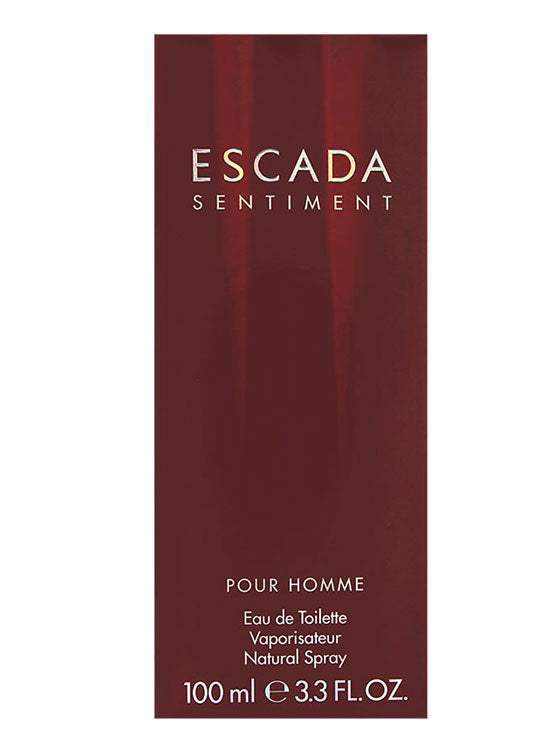 Escada Sentiment by Escada for Men - 3.3 oz EDT Spray
