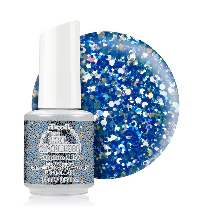 Ibd Just Gel Polish 0.5 Fl Oz Sapphire&Ice