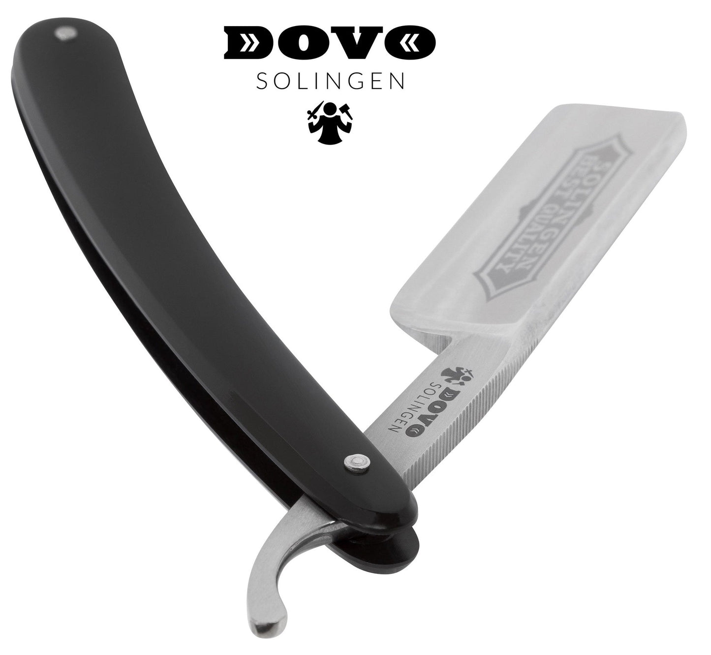 Dovo Straight Razor 6/8" - Black