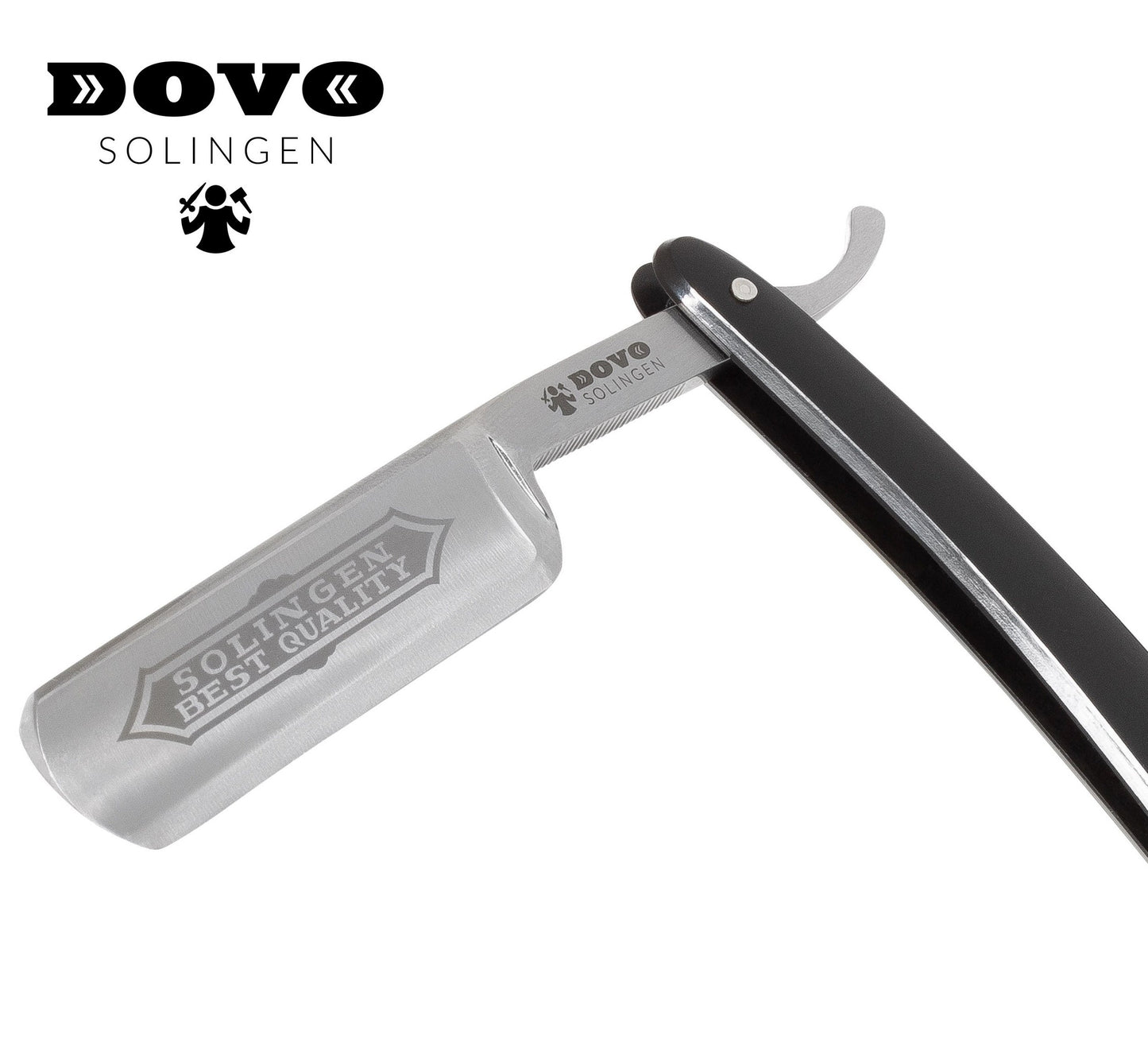 Dovo Straight Razor 6/8" - Black