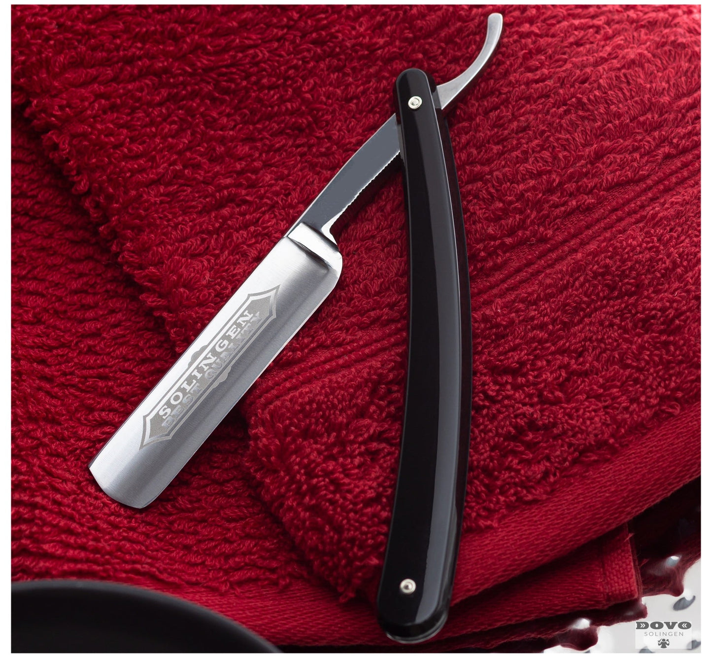 Dovo Straight Razor 6/8" - Black