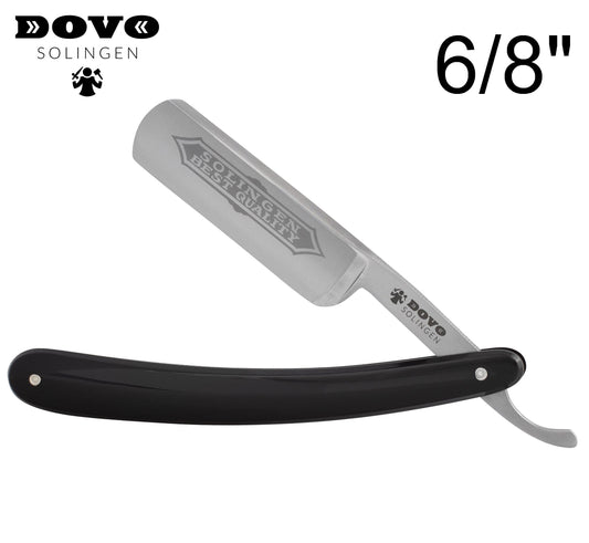 Dovo Straight Razor 6/8" - Black