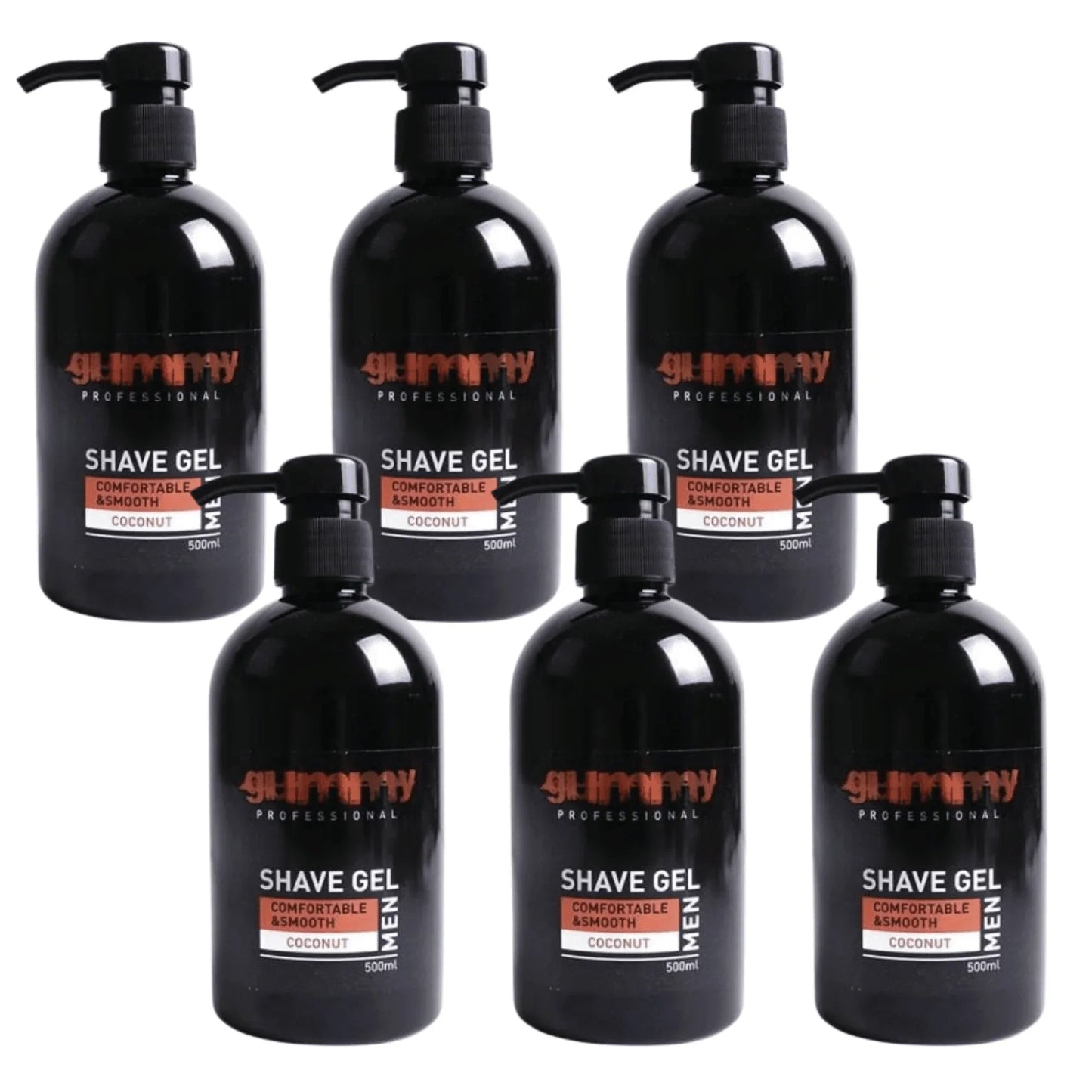Gummy Shave Gel Coconut Multipack