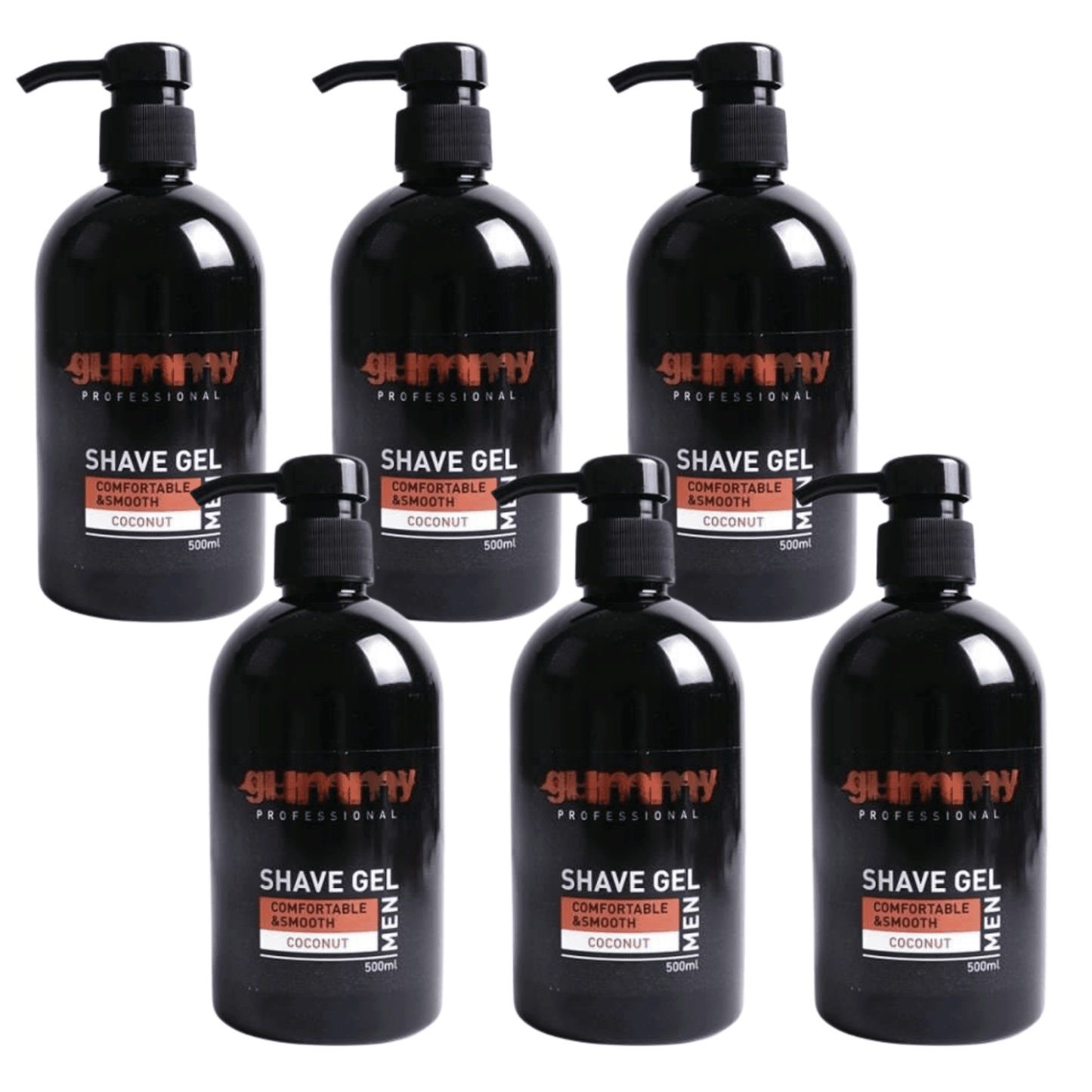 Gummy Shave Gel Coconut Multipack