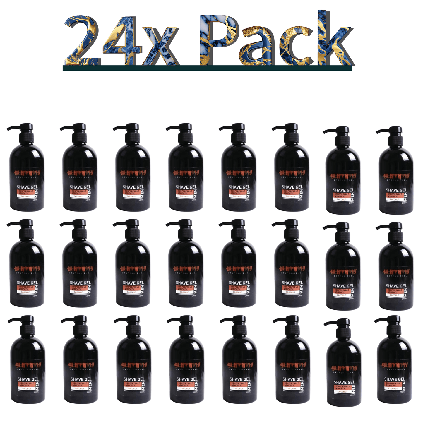 Gummy Shave Gel Coconut Multipack