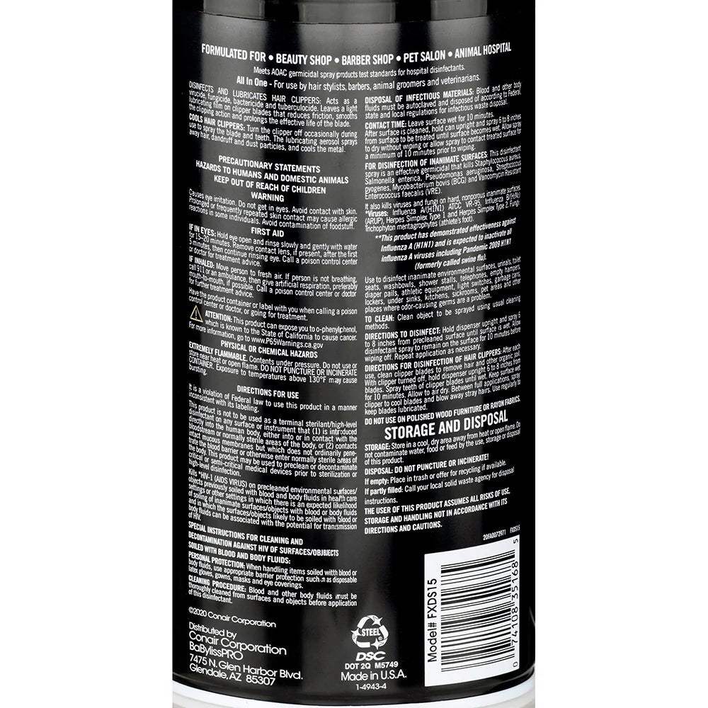 Babyliss Pro All In 1 Spray 15.5 Oz BB-FXDS15
