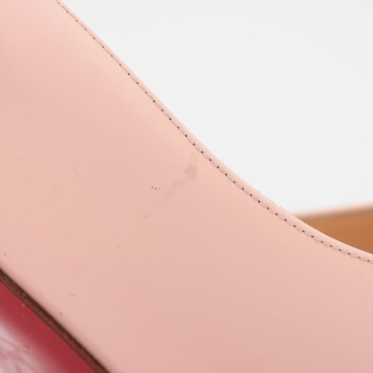 Christian Louboutin Leather Open-toe Pump Baby Pink