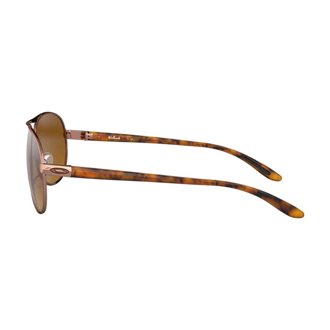 Oakley Feedback OO4079-14 - Rose Gold-Brown Gradient Polarized by Oakley for Women - 59-13-135 mm Sunglasses